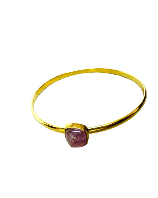 Pulseira oval amethyst